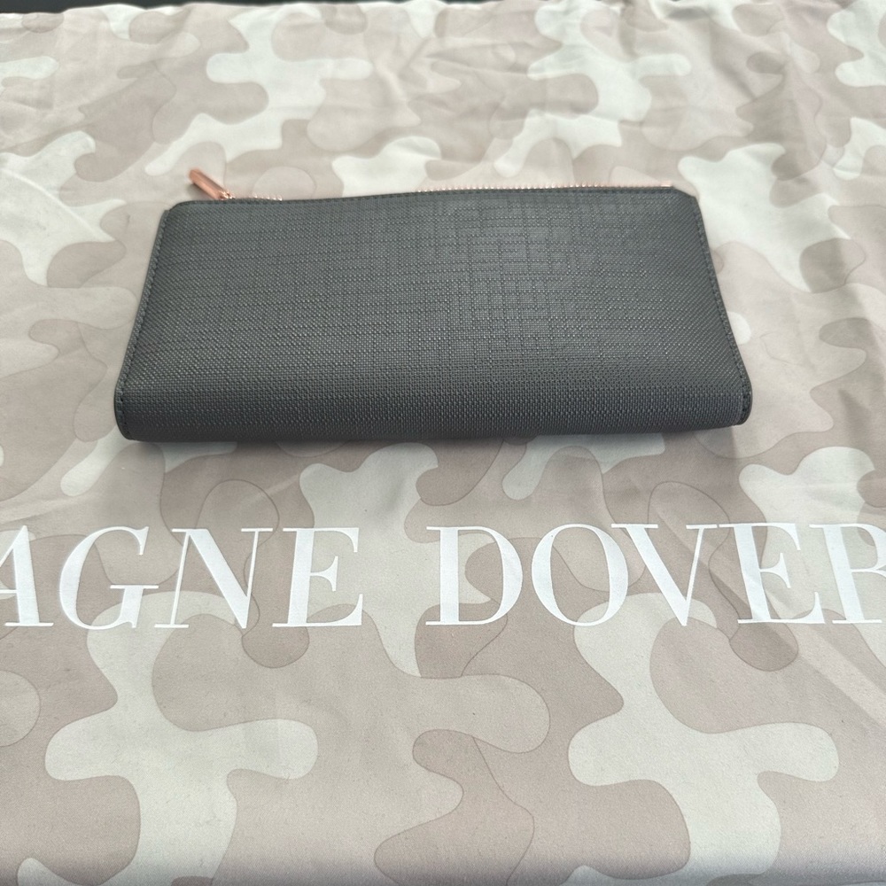 Dagne Dover grey slim wallet